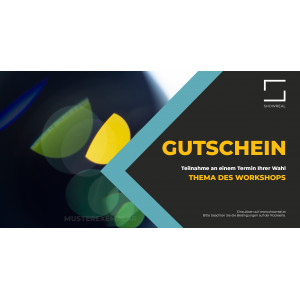 Gutscheine für Workshops